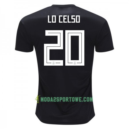 Koszulka Argentyna Lo Celso 20 Mistrzostwa Świata 2018 Wyjazdowe Stroje Piłkarskie